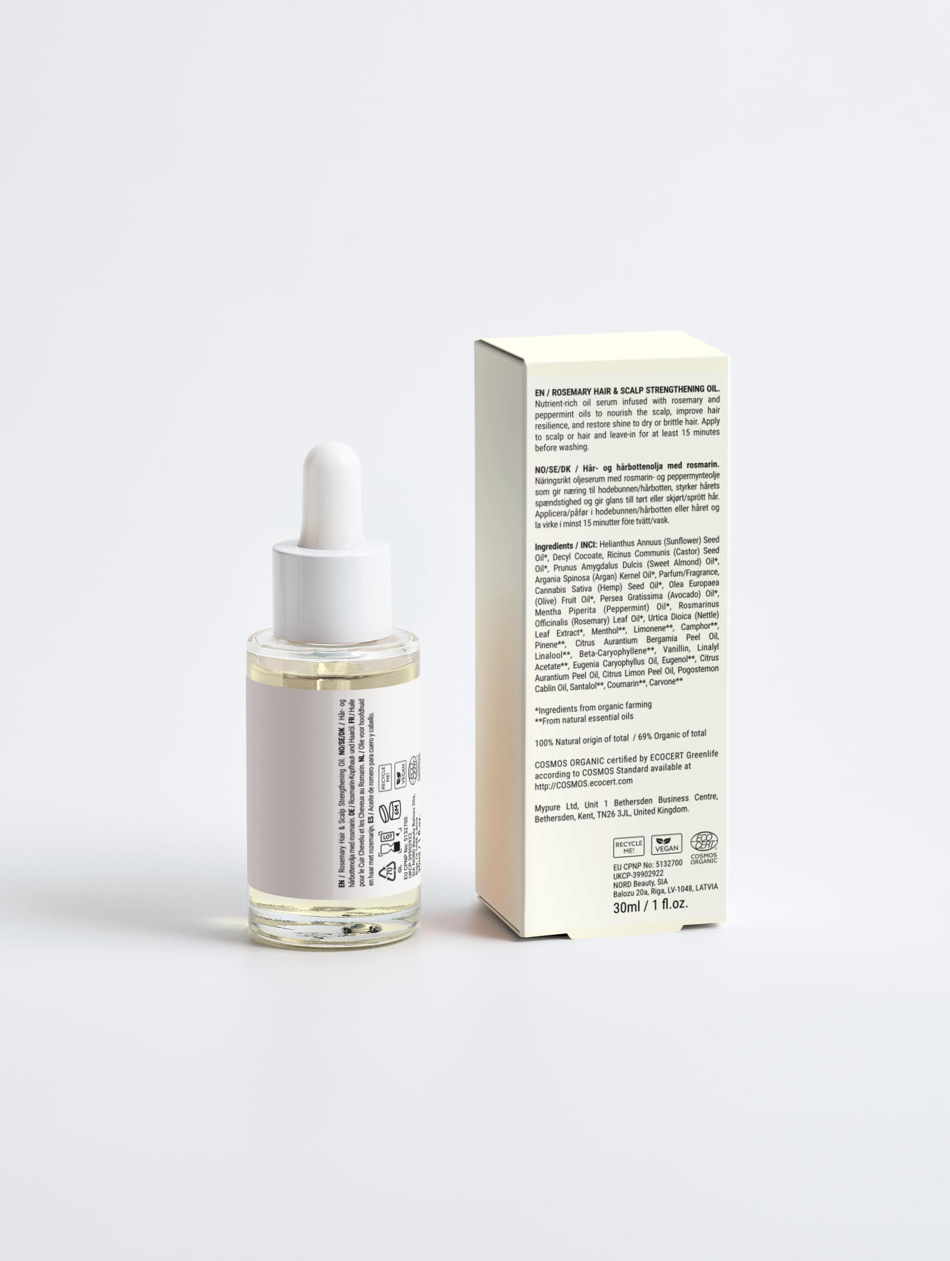 Rosemary Hair & Scalp Strengthening Oil